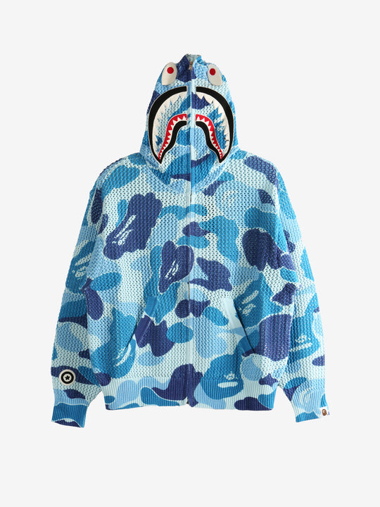  Blue hoodie,front view.