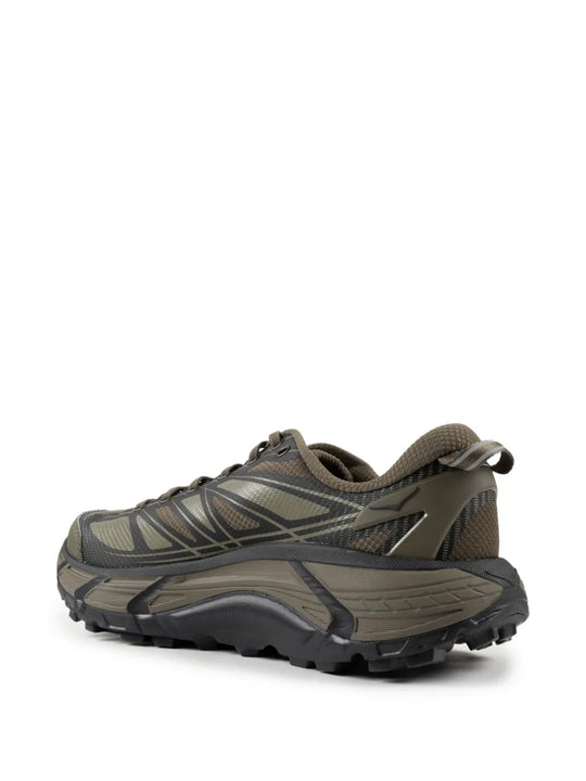 Green shoes, front view