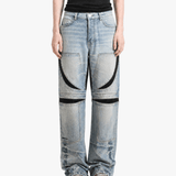 Blue jeans, full body view