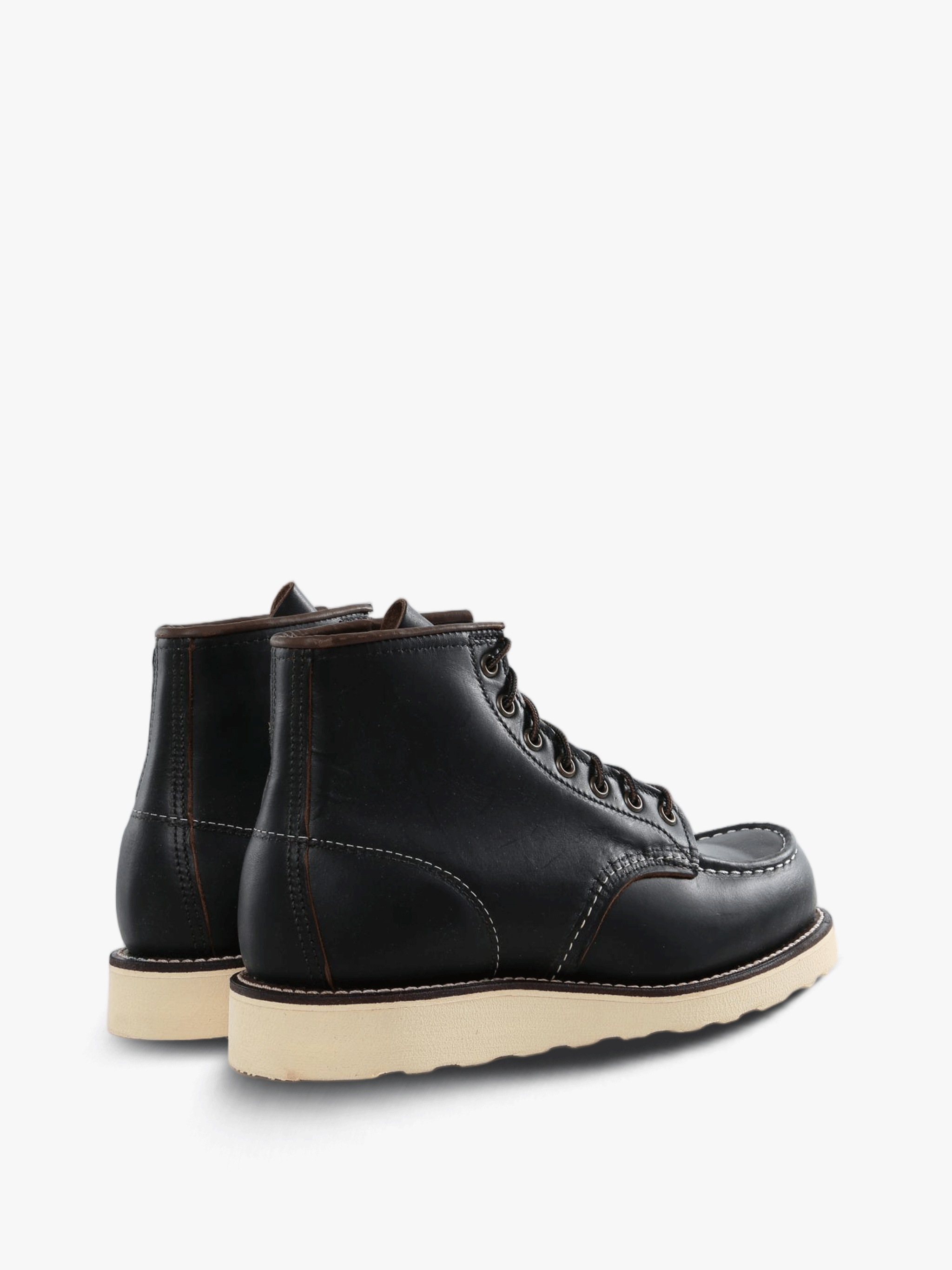 Black boots, side view