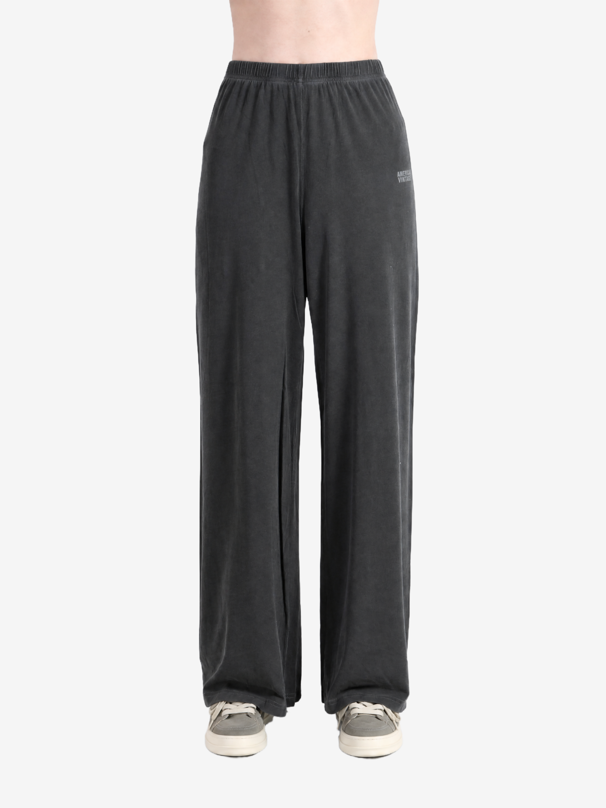 Black pants, full body view