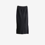 Black skirt, front view