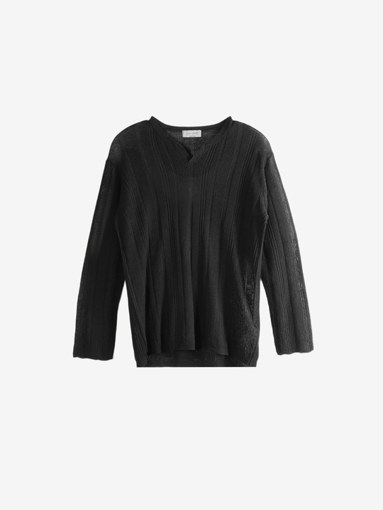 Black top, front view