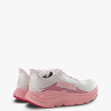 Pink shoes, side view