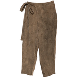 Brown pants, front view