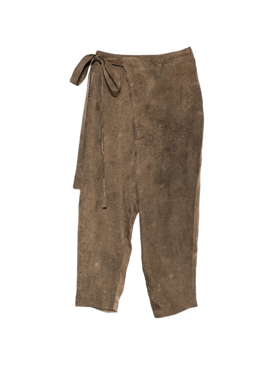 Brown pants, front view