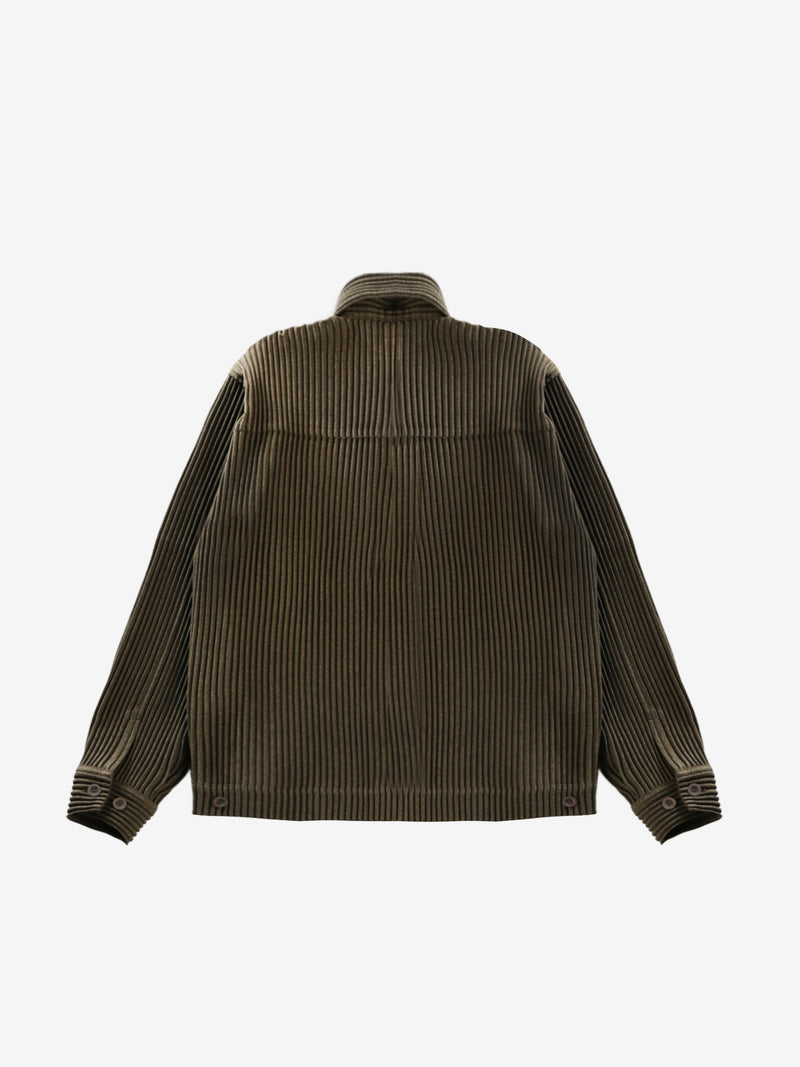 HOMME PLISSE ISSEY MIYAKE - Men Wool Like Light Jacket