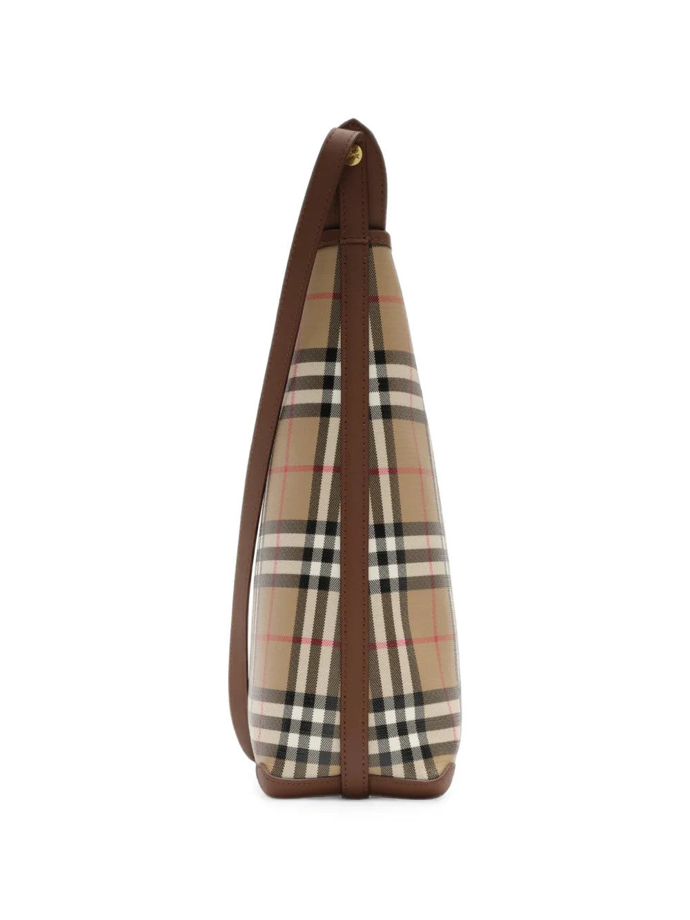 Tan bag, front view