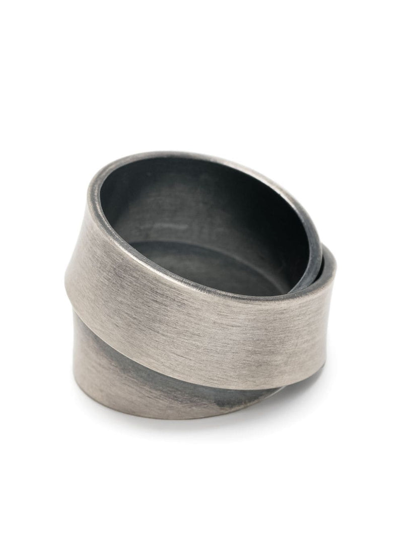 UMA WANG X DETAJ Silver double Ring – Atelier New York