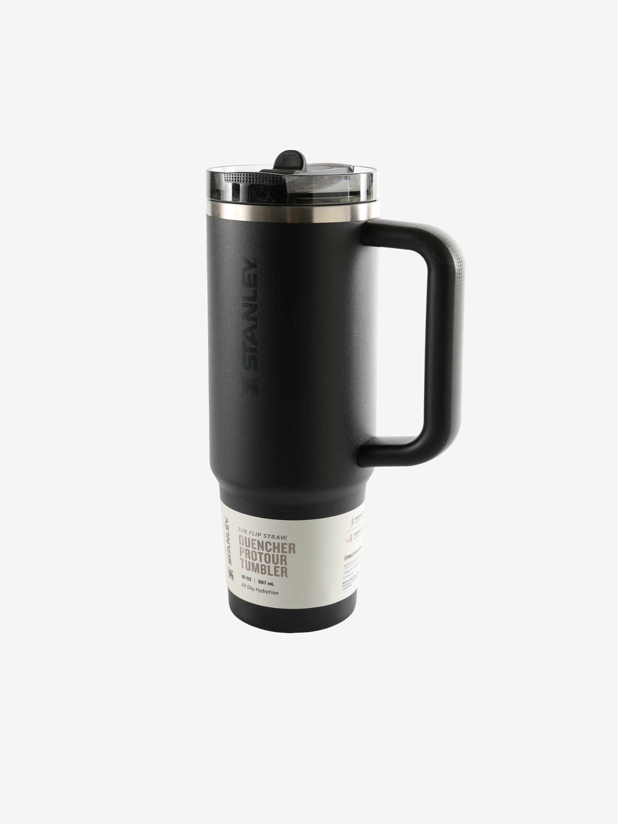 Black cup, front view