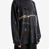 HELLSTAR - Men Hellstar Crystal Long Sleeve