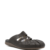 Brown shoes, front view
