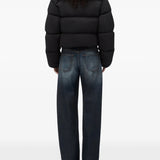 Black jacket, front view