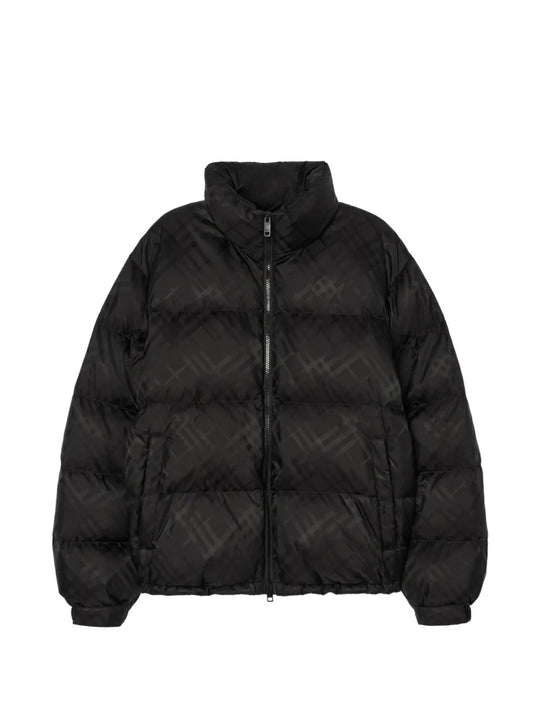 Black jacket, front view