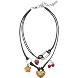 Black jewelry, front view