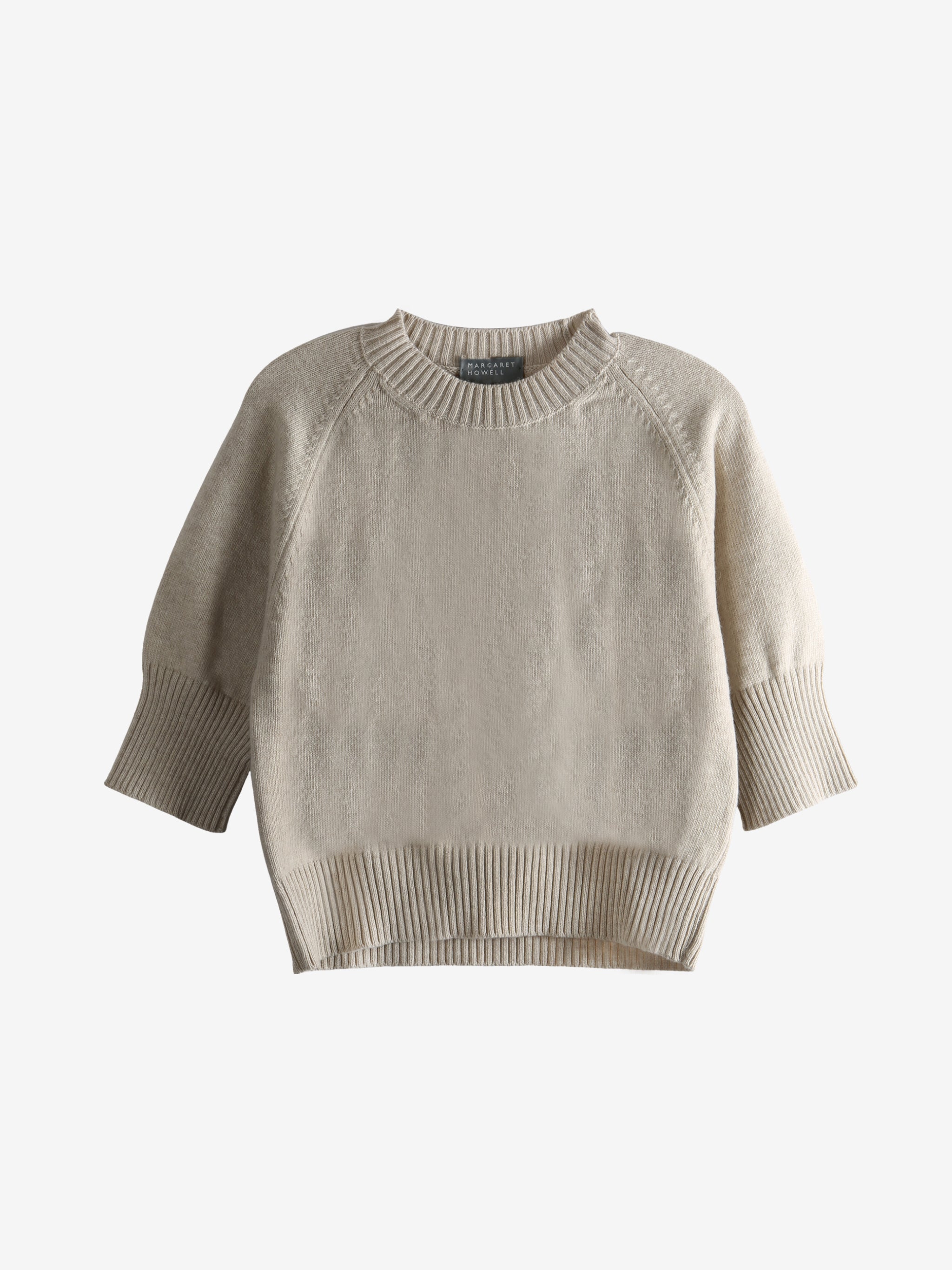 Tan knitwear,front view