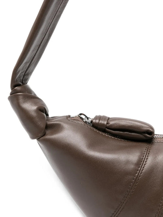 Close up of Brown bag, showing detail