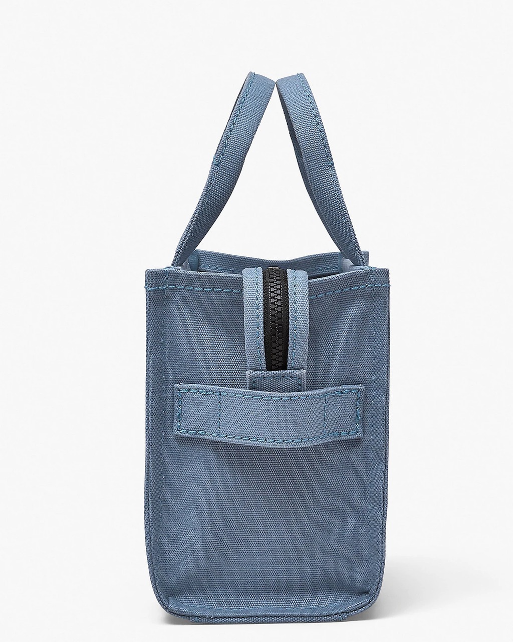 Blue bag, side view