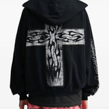 HELLSTAR - Unisex Thermal Zip-Up Hoodie