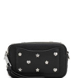 Black bags, back view