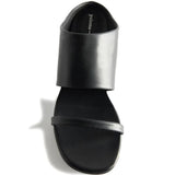 Black heel, top view