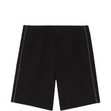 Black shorts, front view