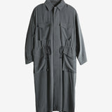 Blue jacket, front view