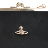 Close up of the black bag, showing texture of the polyurethane