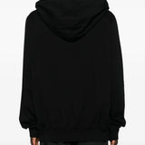 Black hoodie, full body view