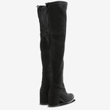 black boots,back view