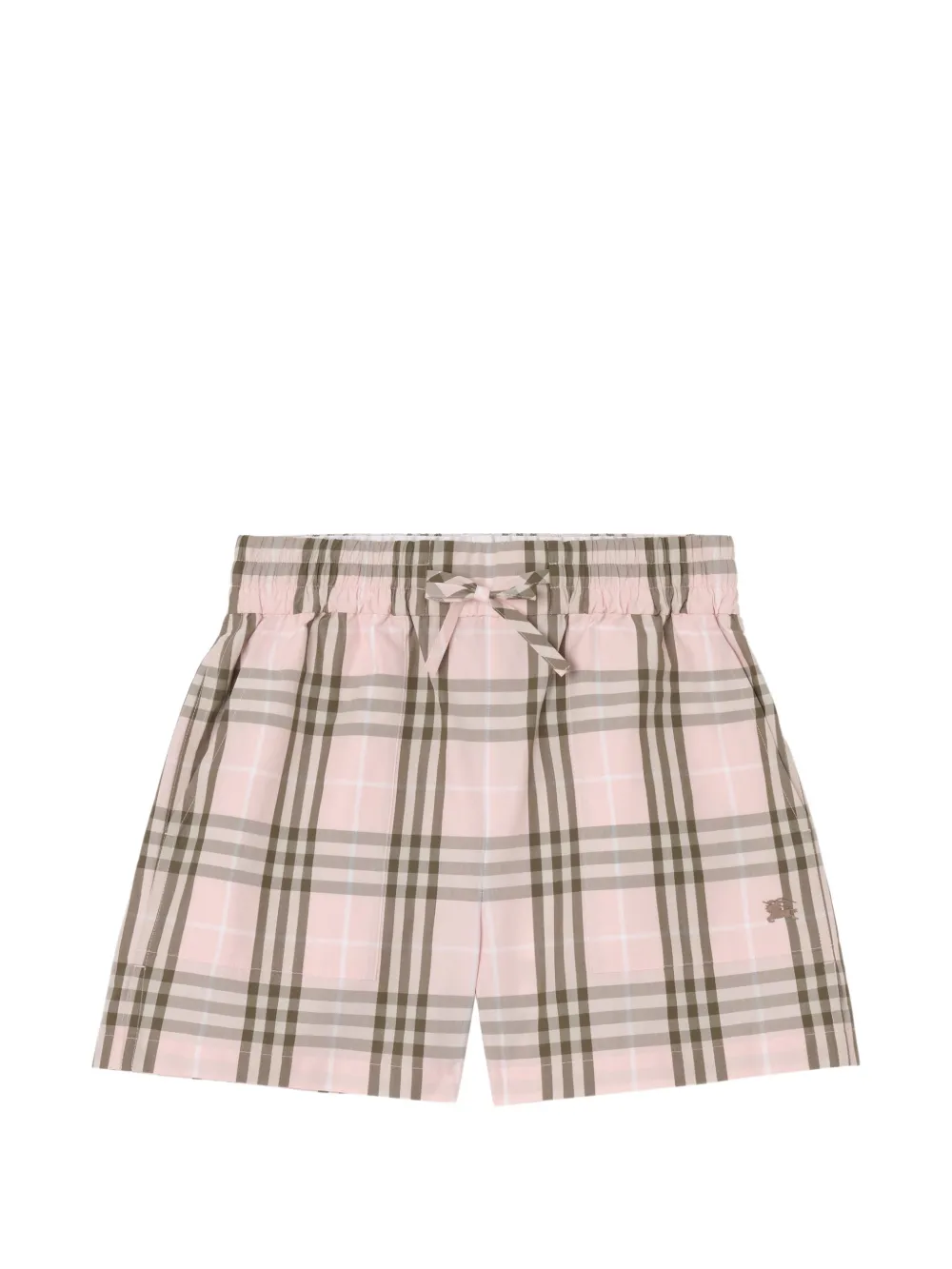 pink short , front view