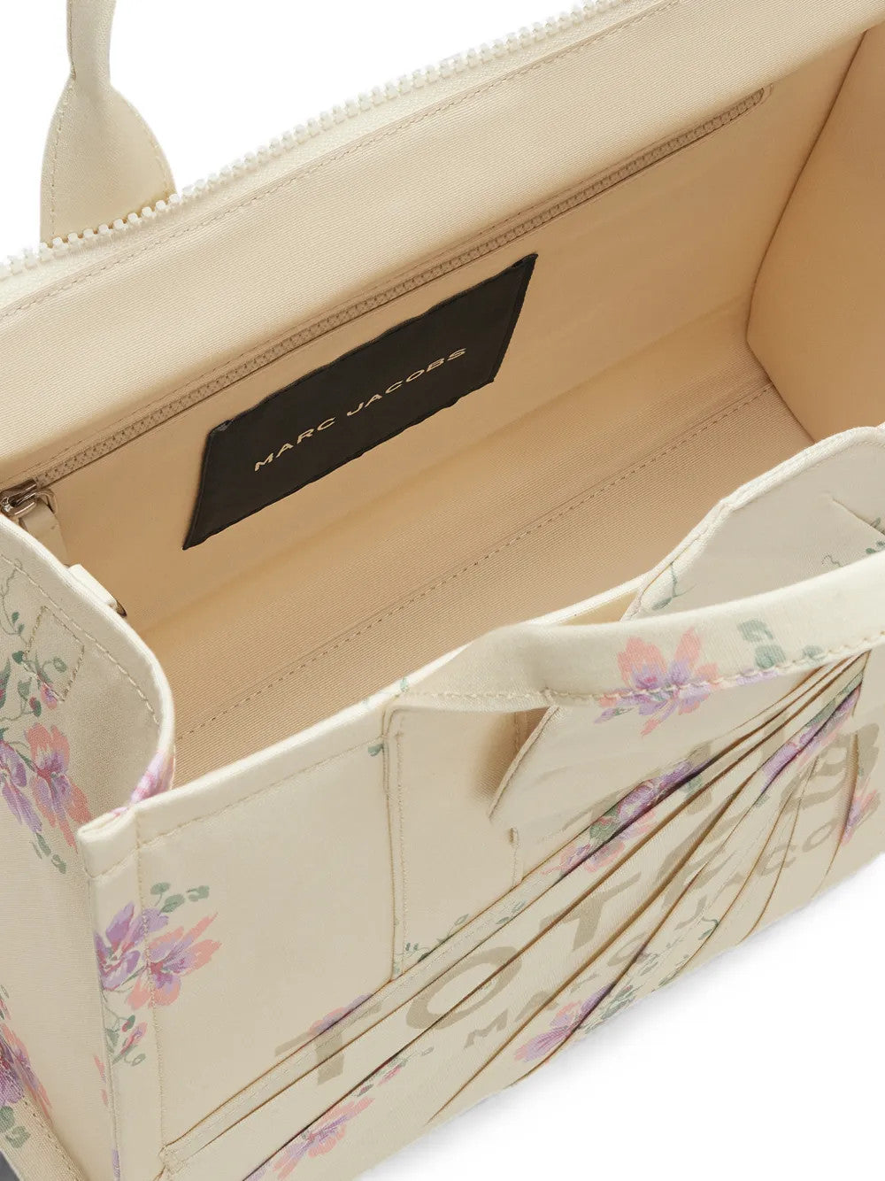 Tan bag, front view