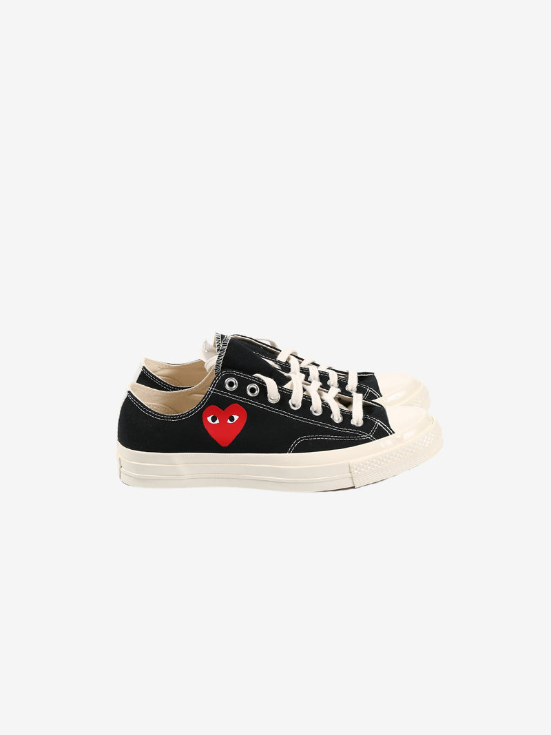 Converse black with red heart online