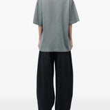 ALEXANDER WANG - Unisex Allover Hotfix Short Sleeve Polo Tee