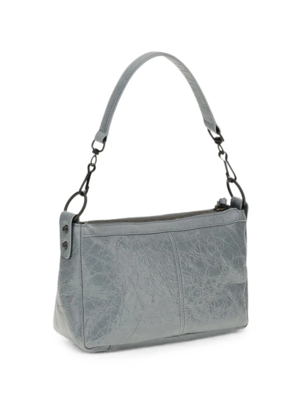 Grey bag, front view