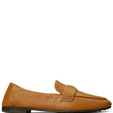 Brown loafer, side view