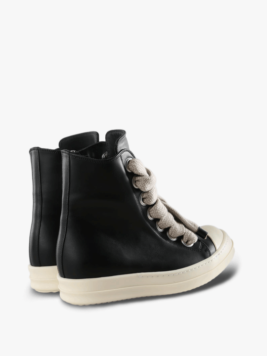 Black shoes, side view