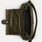 Green bag, front view