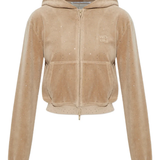 Tan hoodie,front view