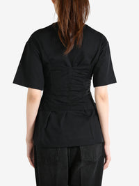 SIMONE ROCHA - Women W/Corset Panel Boxy T-Shirt