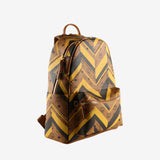 Yellow bag, side view