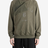 Green hoodie, full body view