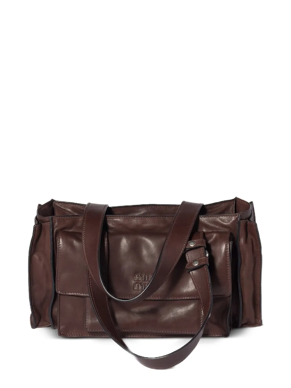 Brown bag, front view