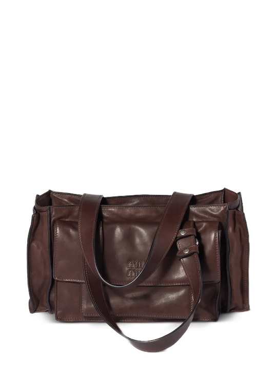 Brown bag, front view