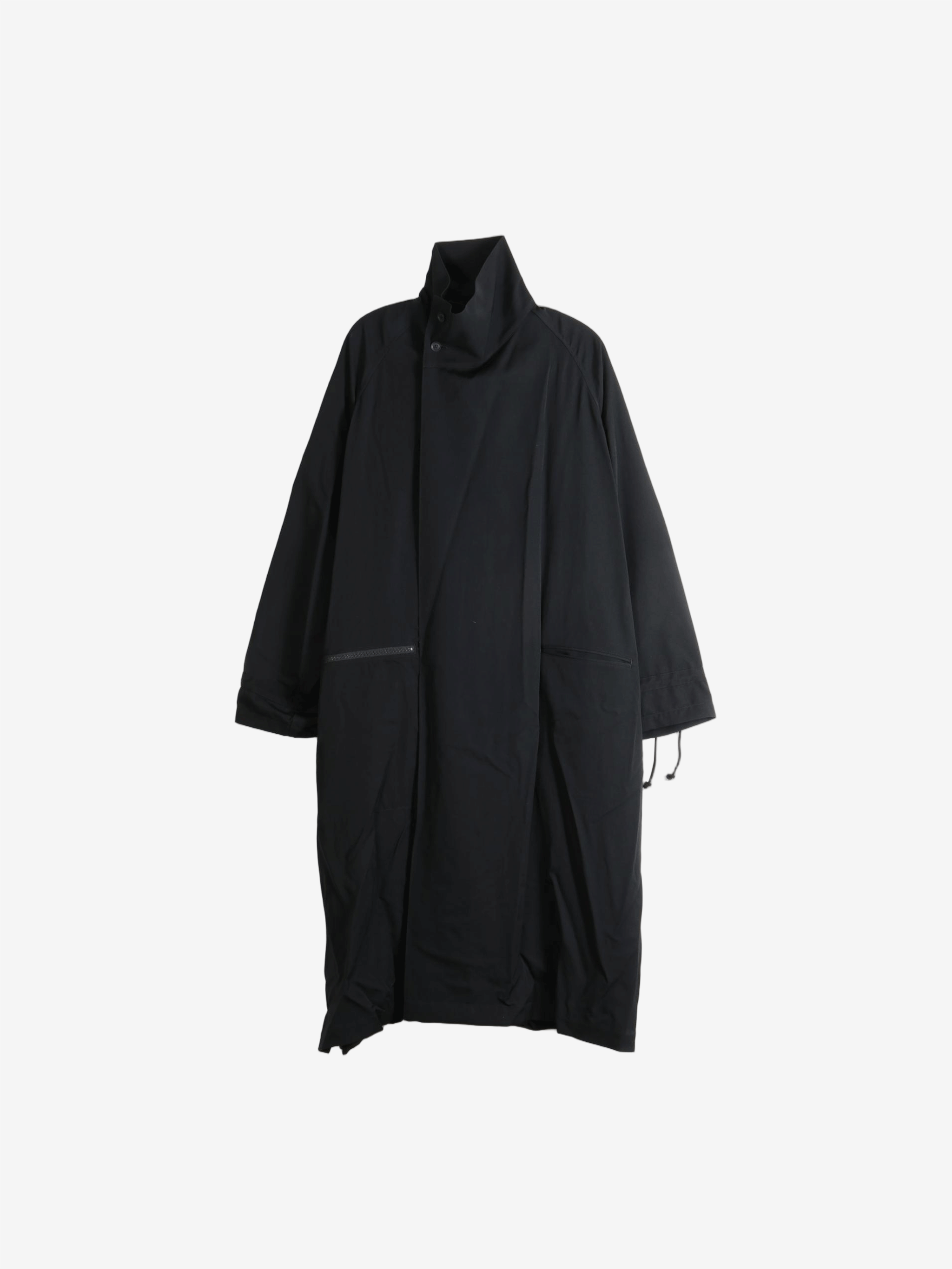 Black jacket, front view