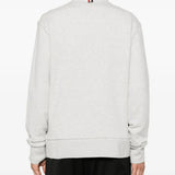 Grey knitwear, full body view