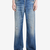 Blue jeans, full body view