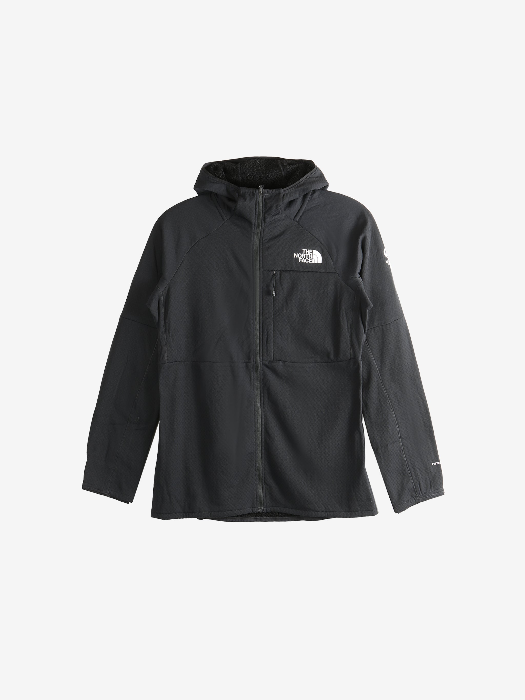 Black sweats-hoodies, front view