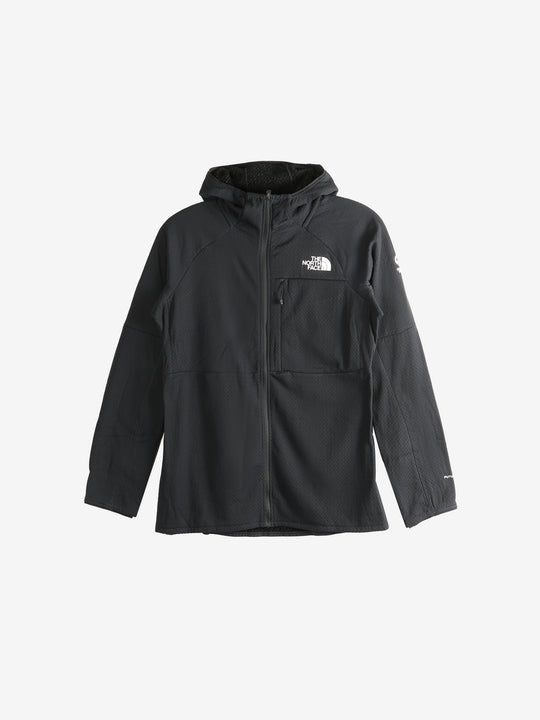 Black sweats-hoodies, front view