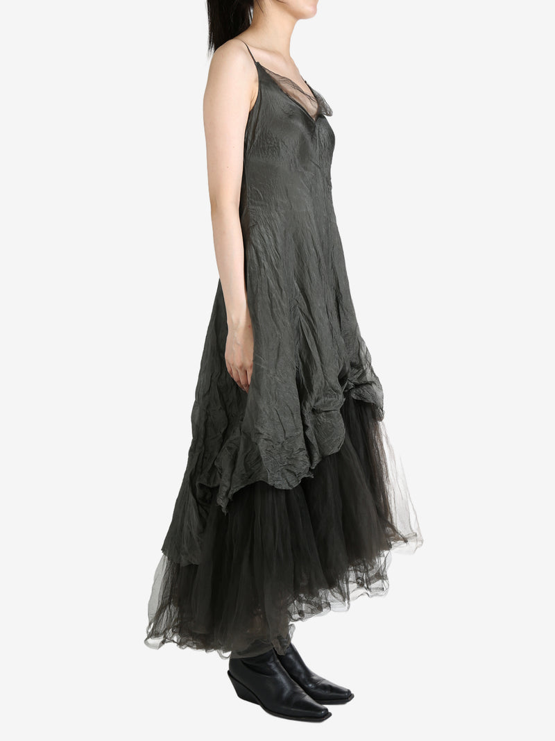 MARC LE BIHAN - Women Combi Pointe Volant Tulle Robe Dress